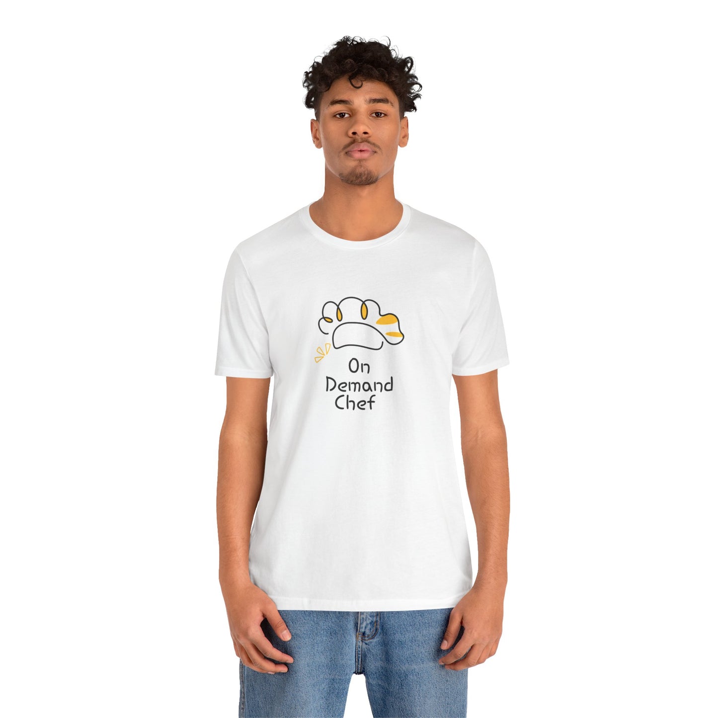 Super Comfortable "On-Demand Chef" Unisex Cotton T-Shirt - Top Kitchen Essentials