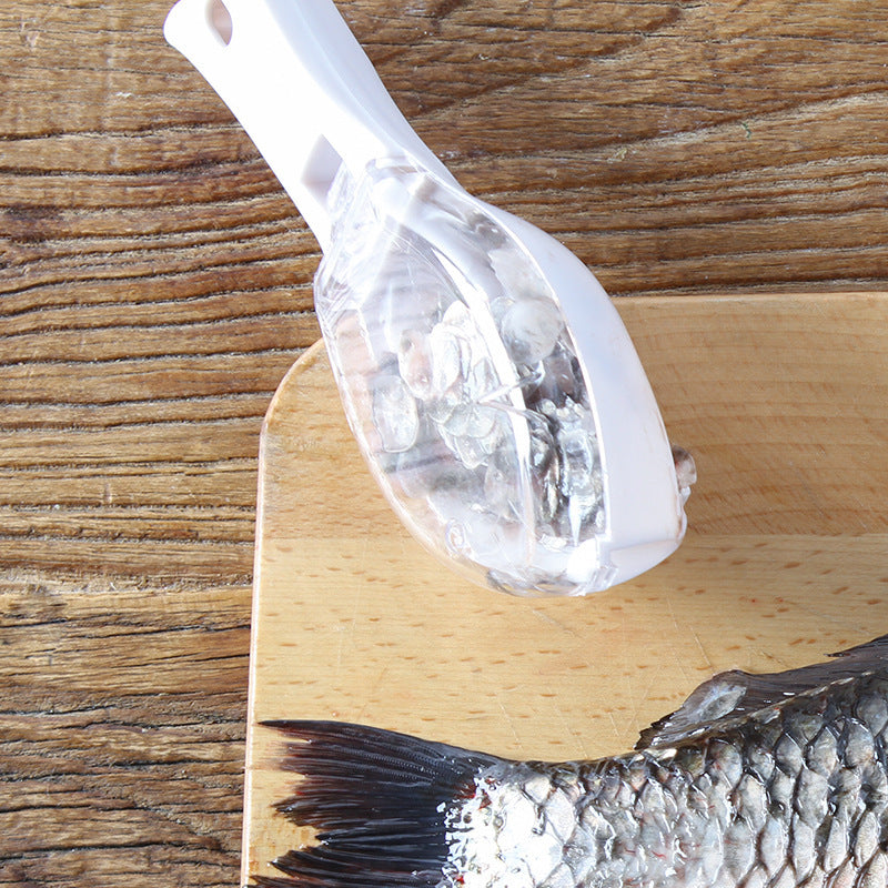 Fantastic Brush Scraping Fish Scale Grater Fast Super Easy - Top Kitchen Essentials