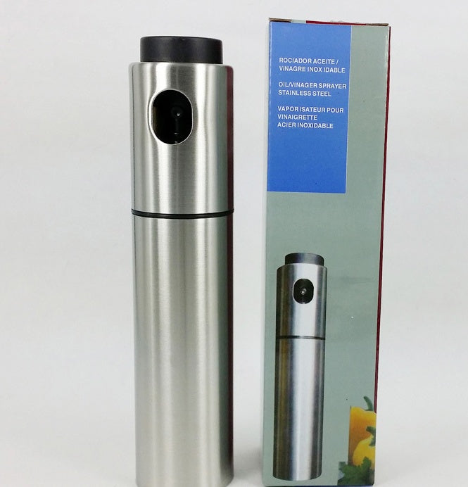 Fantastic Barbecue Frying Oil Spray Bottle Stainless Steel - Top Kitchen Essentials