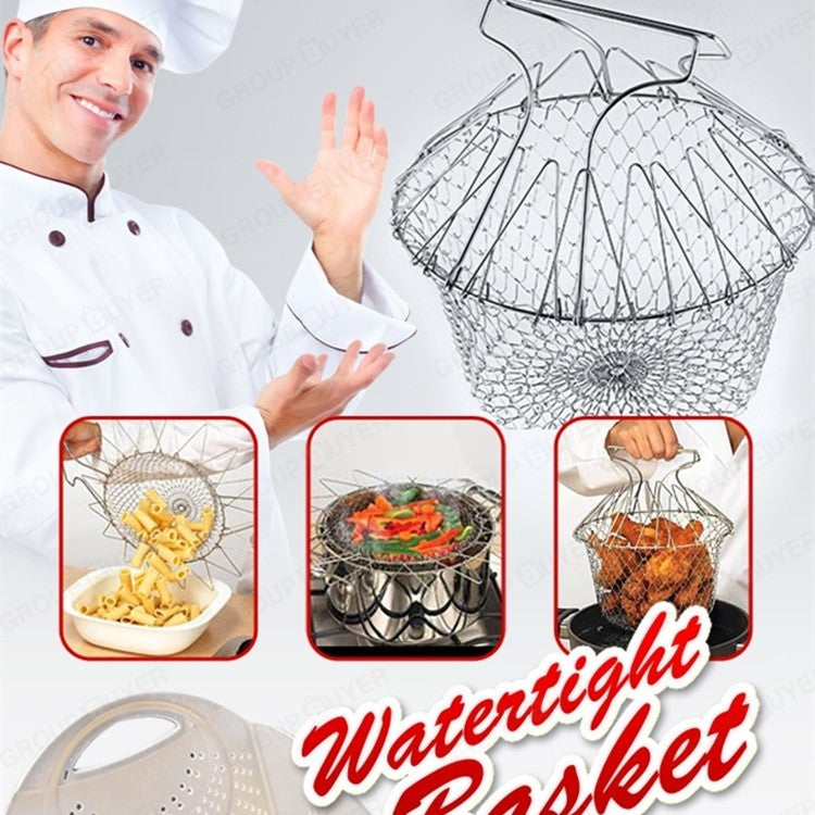 Fantastic Multifunctional Deep Fry Basket Stainless Steel Frying Cooking Washing - Top Kitchen Essentials