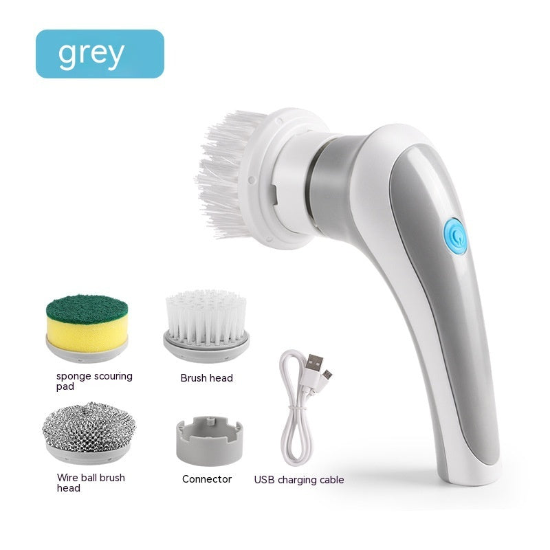 Fantastic Electric Cleaning Brush 4 In 1 Spinning Scrubber Cordless - Top Kitchen Essentials